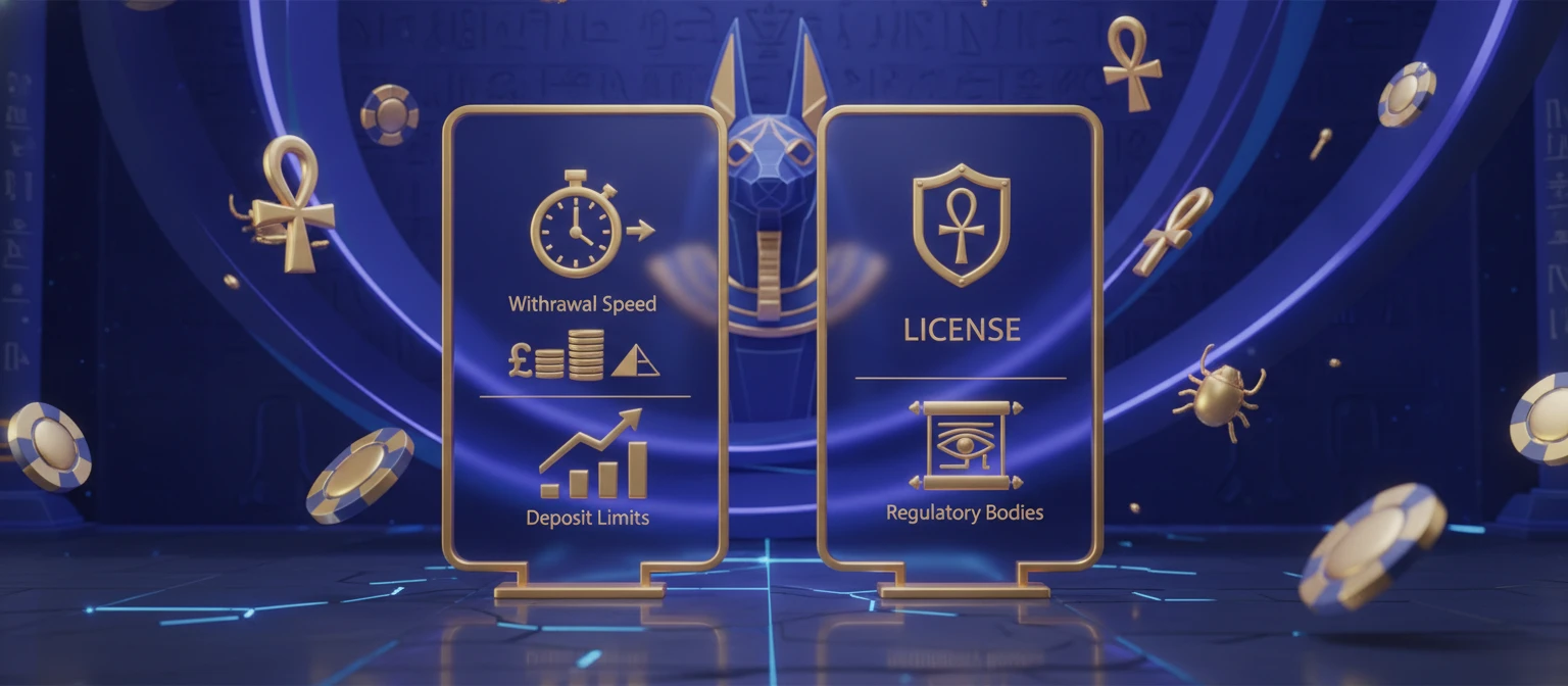 Fury of Anubis Casino Comparison: Withdrawals, Limits & Licences